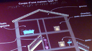 d&eacute;p&ocirc;t de r&eacute;sine en relief